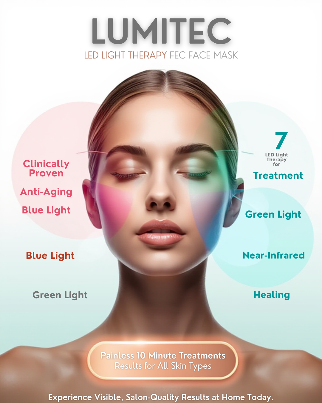 LED Light Therapy Face Mask
